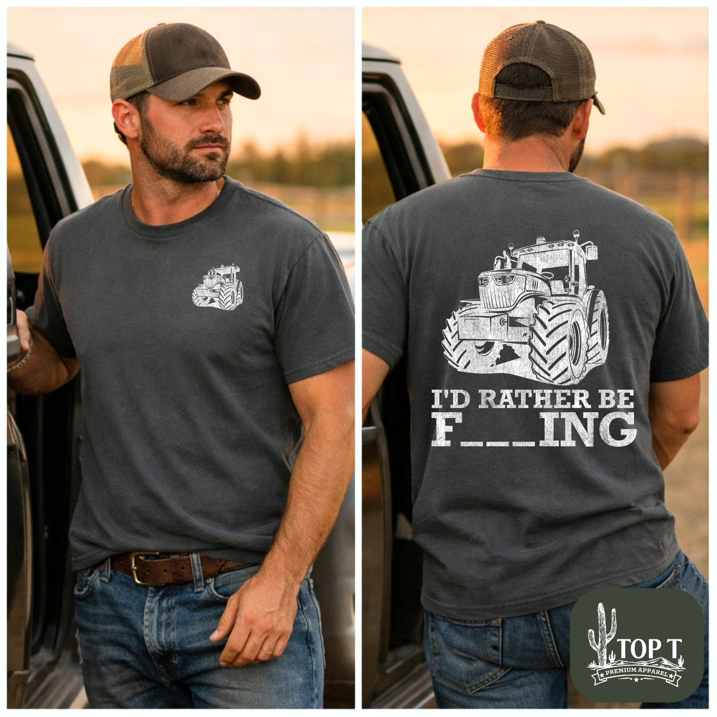 I'd Rather Be F _ _ _ ING **Graphic Tee**