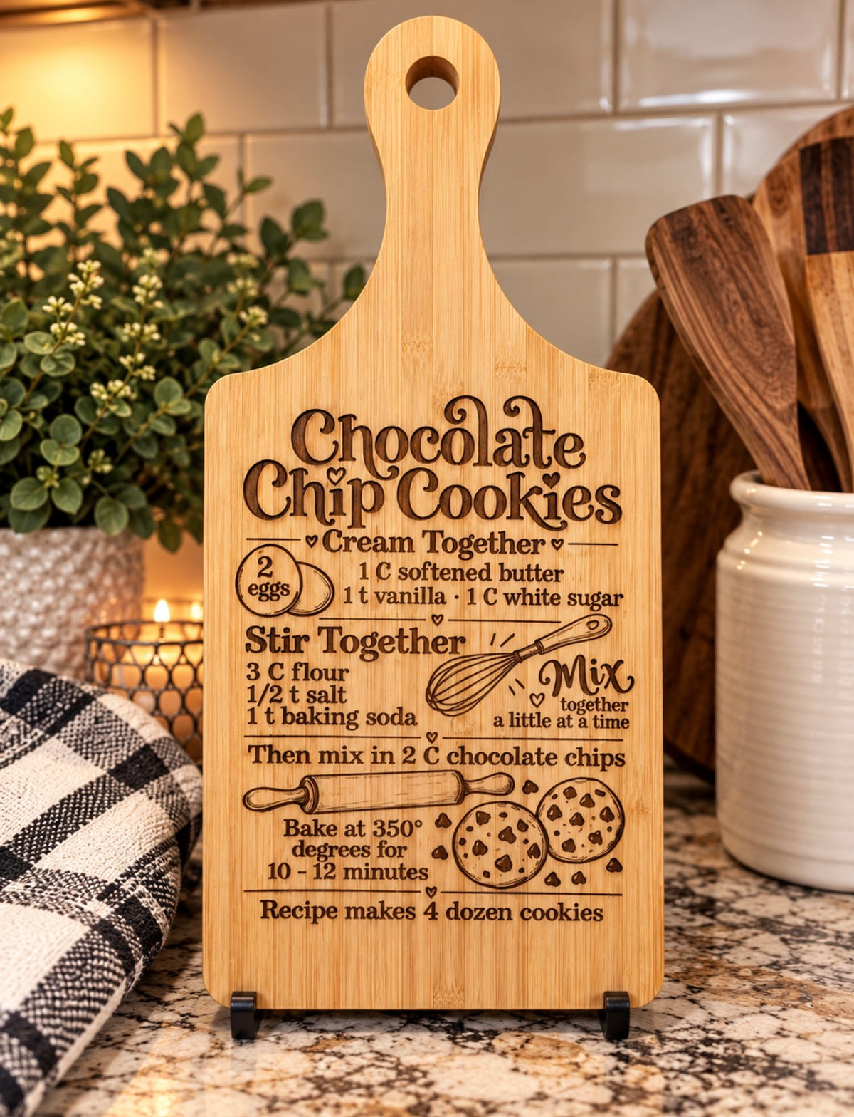 Chocolate Chip Cookies Board