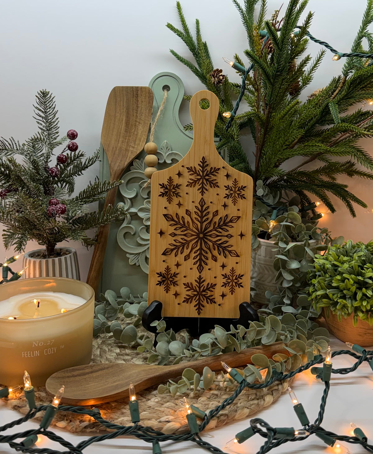 Snowflake Cutting Board