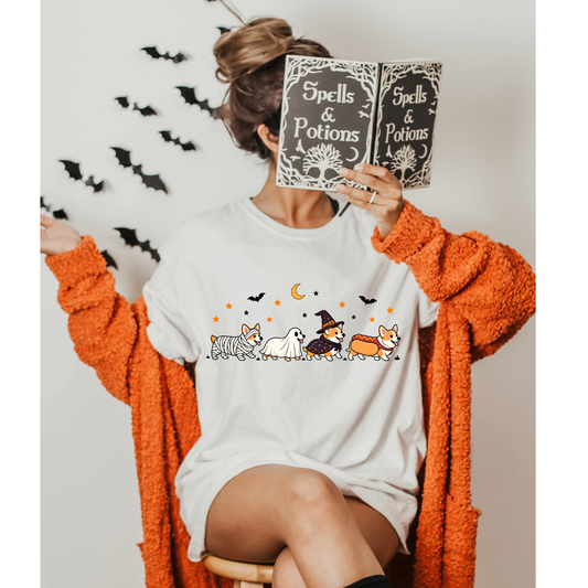 Spooky Corgi Tee