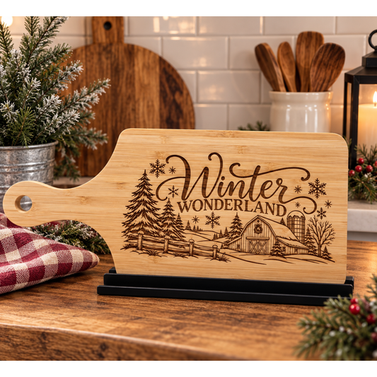 Winter Wonderland Cutting Board
