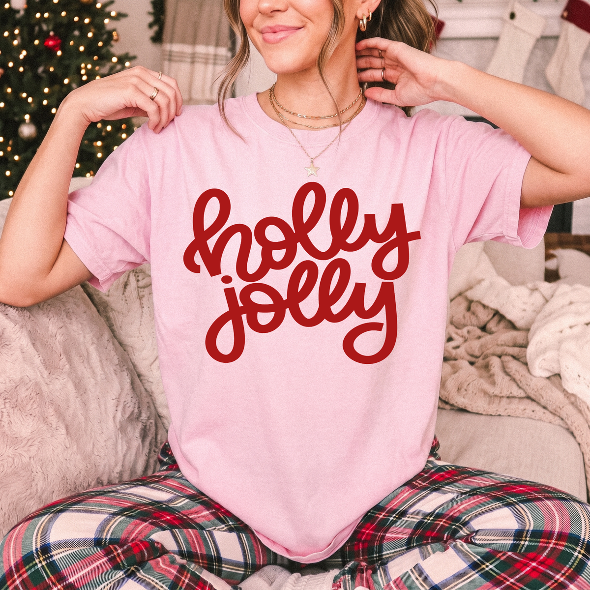 Holly Jolly - Graphic Apparel