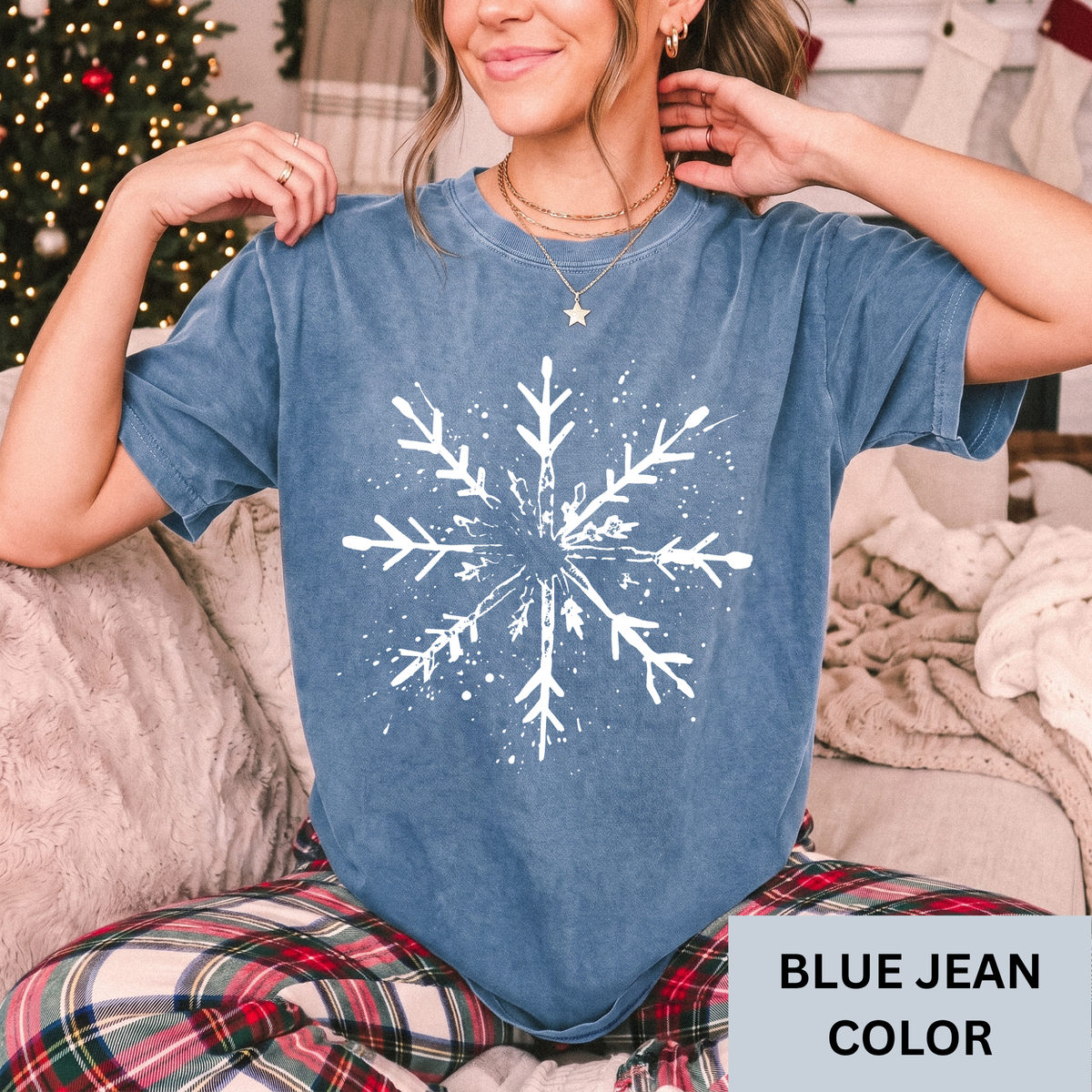 Vintage Snowflake - Graphic Apparel