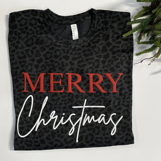 PUFFED Merry Christmas Tee