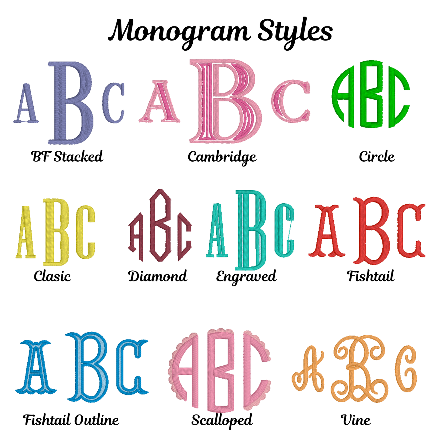 Custom Monogram **Embroidered Comfort Color Tee**