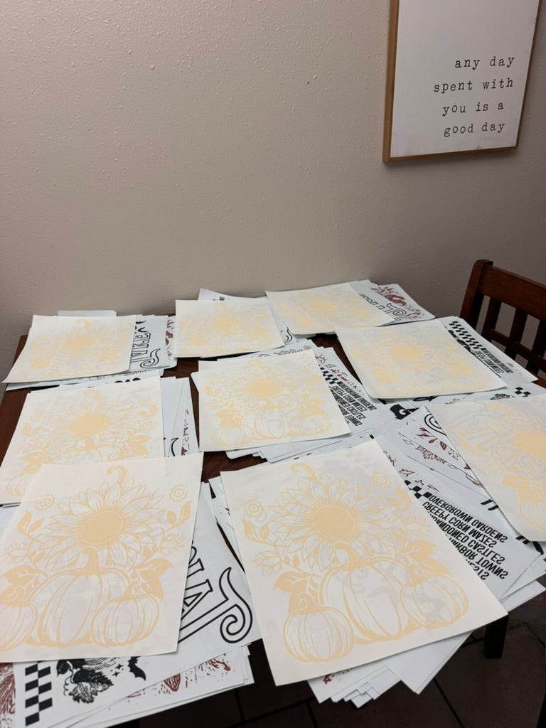 Fall Screen Print Mystery Bags
