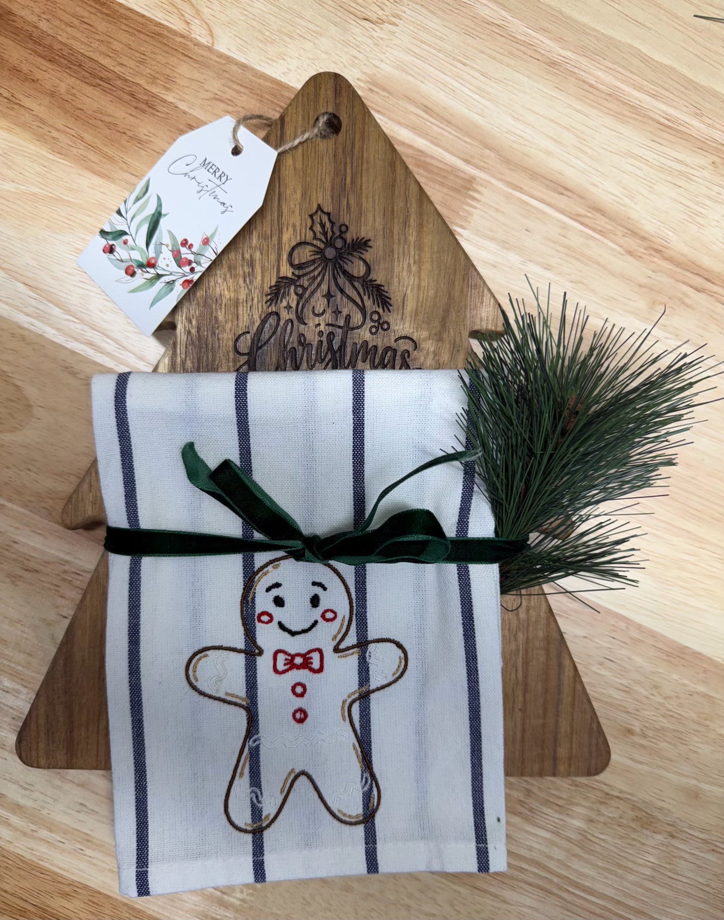 Christmas Crack Cutting Board Set