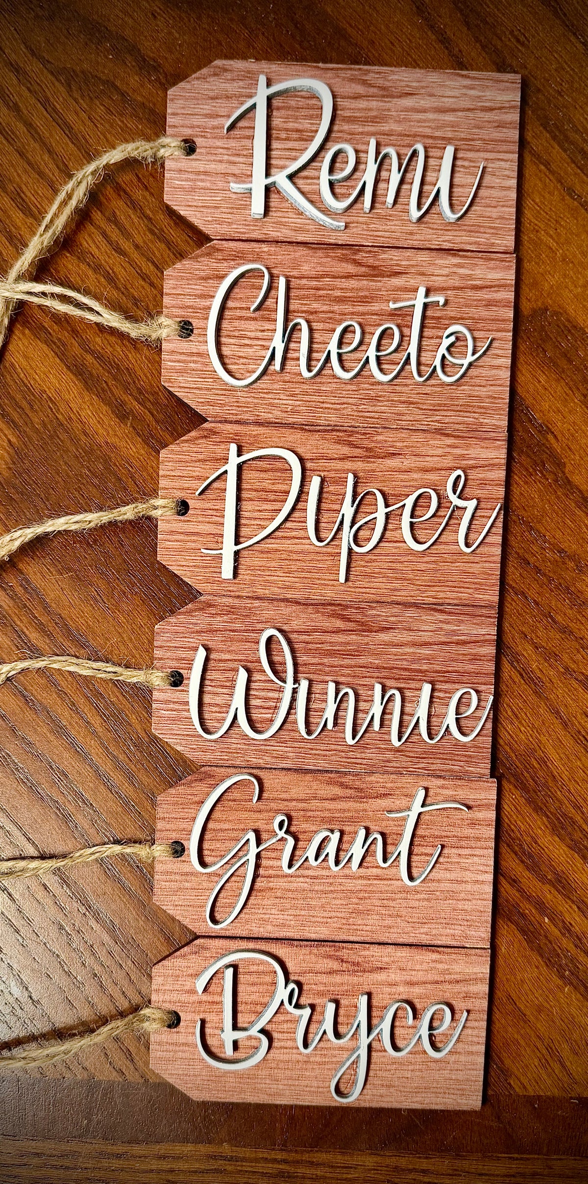 Custom Stocking Tags